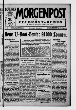 Berliner Morgenpost on Mar 4, 1917