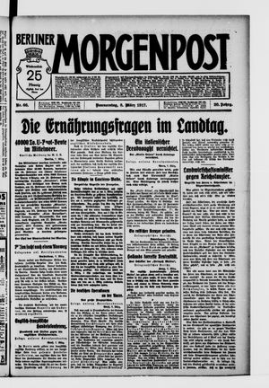 Berliner Morgenpost on Mar 8, 1917