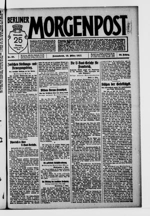 Berliner Morgenpost vom 10.03.1917