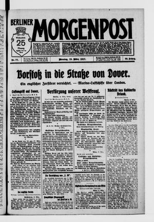 Berliner Morgenpost vom 19.03.1917