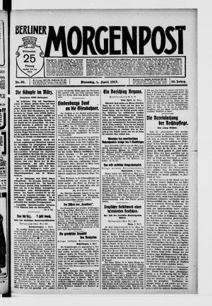 Berliner Morgenpost vom 03.04.1917