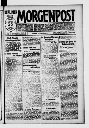 Berliner Morgenpost vom 13.04.1917