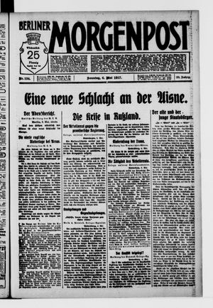 Berliner Morgenpost vom 06.05.1917