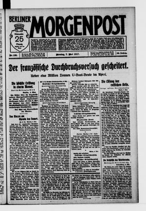 Berliner Morgenpost vom 07.05.1917