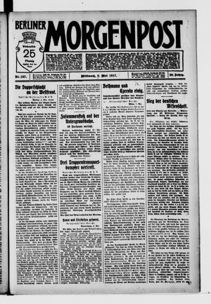 Berliner Morgenpost vom 09.05.1917