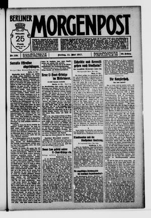 Berliner Morgenpost vom 11.05.1917