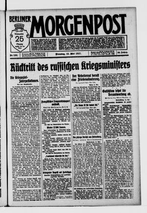 Berliner Morgenpost vom 15.05.1917