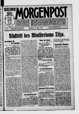 Berliner Morgenpost vom 23.05.1917