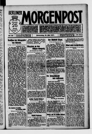 Berliner Morgenpost vom 24.05.1917