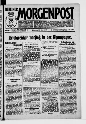 Berliner Morgenpost vom 29.05.1917