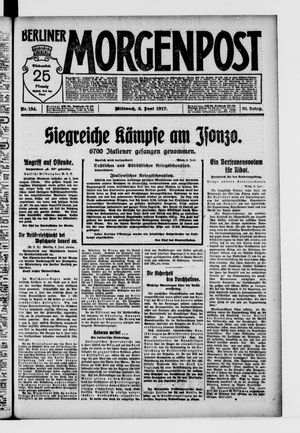Berliner Morgenpost vom 06.06.1917