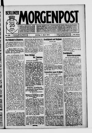 Berliner Morgenpost vom 08.06.1917