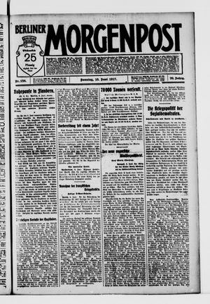 Berliner Morgenpost vom 10.06.1917
