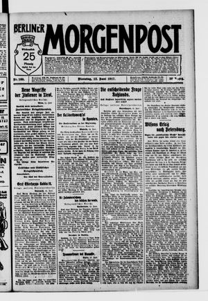 Berliner Morgenpost vom 12.06.1917