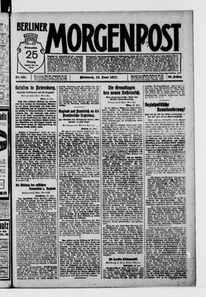 Berliner Morgenpost on Jun 13, 1917