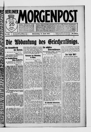 Berliner Morgenpost vom 14.06.1917
