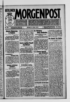Berliner Morgenpost vom 15.06.1917