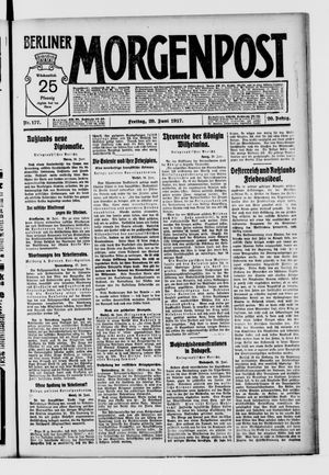 Berliner Morgenpost on Jun 29, 1917