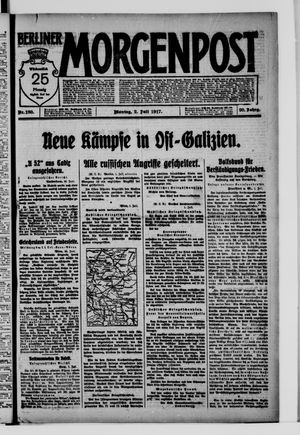 Berliner Morgenpost on Jul 2, 1917