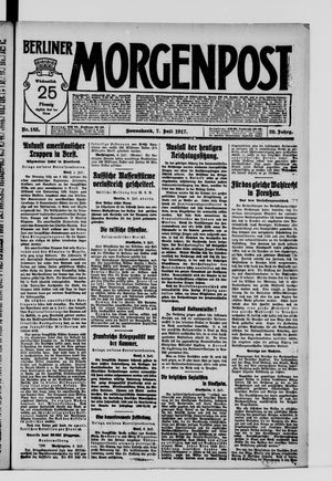 Berliner Morgenpost vom 07.07.1917