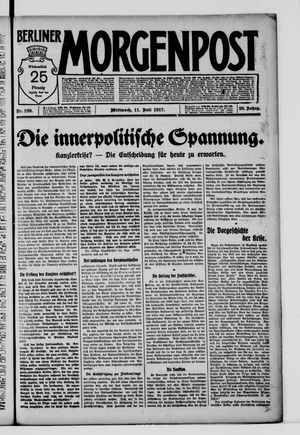 Berliner Morgenpost vom 11.07.1917