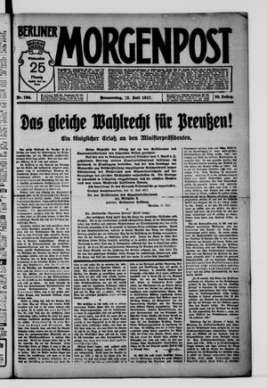 Berliner Morgenpost vom 12.07.1917