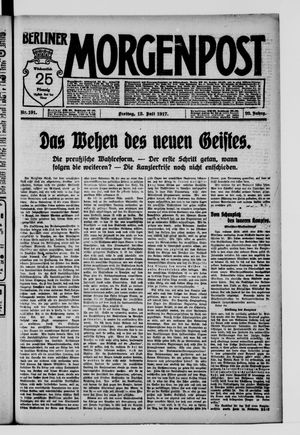 Berliner Morgenpost vom 13.07.1917
