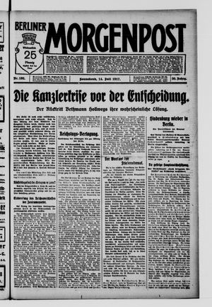 Berliner Morgenpost on Jul 14, 1917