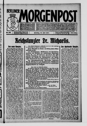 Berliner Morgenpost vom 15.07.1917