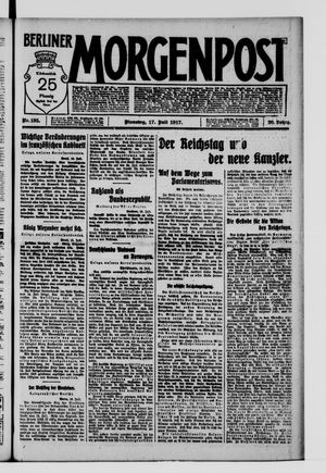 Berliner Morgenpost vom 17.07.1917