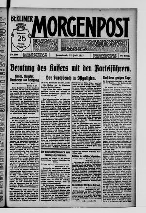 Berliner Morgenpost on Jul 21, 1917