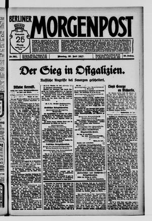 Berliner Morgenpost on Jul 23, 1917