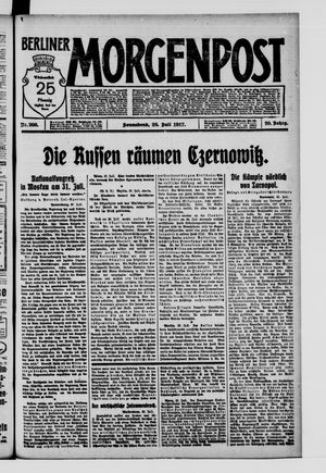 Berliner Morgenpost vom 28.07.1917