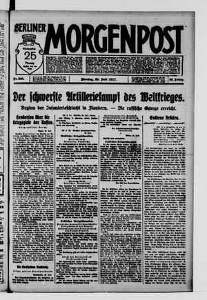 Berliner Morgenpost vom 30.07.1917