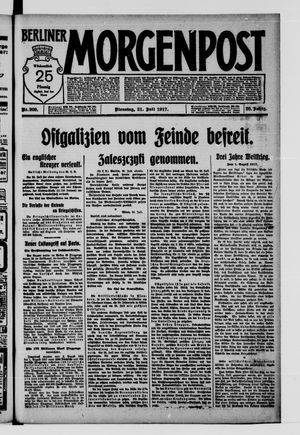 Berliner Morgenpost vom 31.07.1917