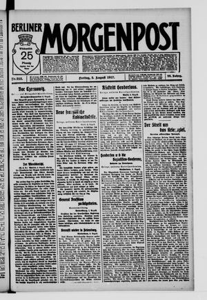 Berliner Morgenpost on Aug 3, 1917