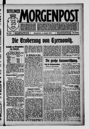 Berliner Morgenpost vom 04.08.1917