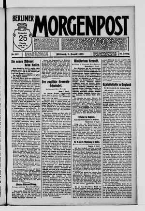 Berliner Morgenpost vom 08.08.1917