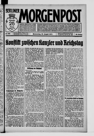 Berliner Morgenpost vom 23.08.1917