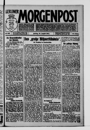 Berliner Morgenpost vom 24.08.1917
