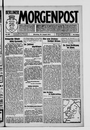 Berliner Morgenpost vom 28.08.1917