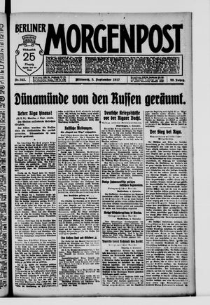 Berliner Morgenpost vom 05.09.1917