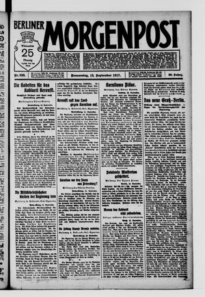 Berliner Morgenpost vom 13.09.1917