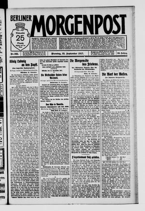 Berliner Morgenpost vom 25.09.1917