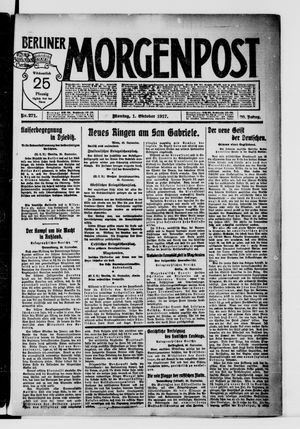 Berliner Morgenpost vom 01.10.1917