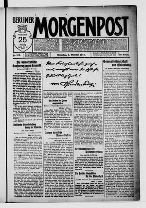 Berliner Morgenpost on Oct 2, 1917