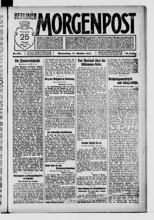 Berliner Morgenpost vom 11.10.1917