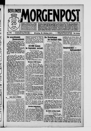 Berliner Morgenpost vom 23.10.1917