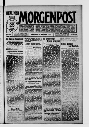 Berliner Morgenpost on Nov 8, 1917
