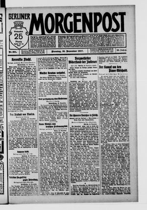 Berliner Morgenpost on Nov 20, 1917